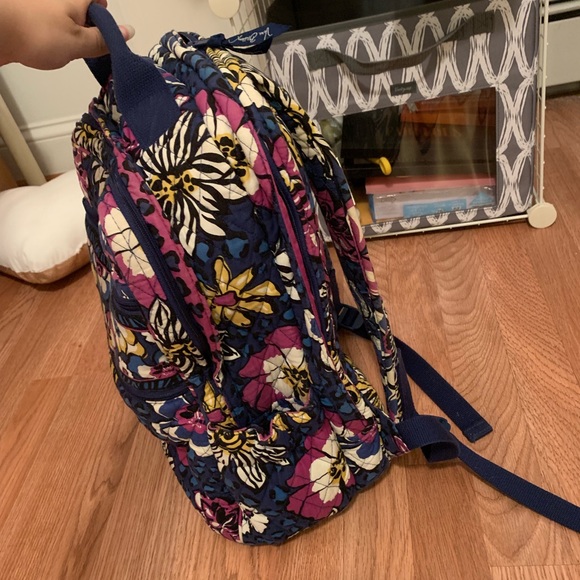 Large Vera Bradley Back Pack - Picture 2 of 8